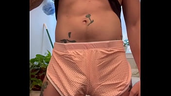 Love getting spoiled and freeballbball1 did just that he likes showing me off out these sexy shorts couldn