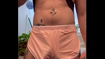 Love getting spoiled and freeballbball1 did just that he likes showing me off out these sexy shorts couldn