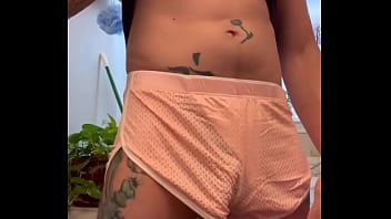 Love getting spoiled and freeballbball1 did just that he likes showing me off out these sexy shorts couldn