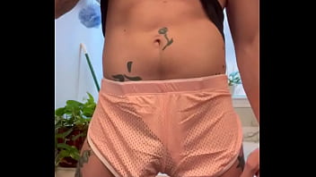 Love getting spoiled and freeballbball1 did just that he likes showing me off out these sexy shorts couldn