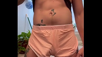 Love getting spoiled and freeballbball1 did just that he likes showing me off out these sexy shorts couldn