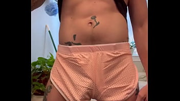 Love getting spoiled and freeballbball1 did just that he likes showing me off out these sexy shorts couldn