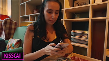 Step mother at valentine's day shares room stepson and gets unexpected cum in pussy and mouth