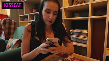 Step mother at valentine's day shares room stepson and gets unexpected cum in pussy and mouth