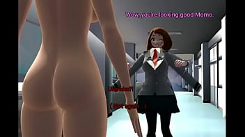 Momo bathing lost her clothes cfnf oon