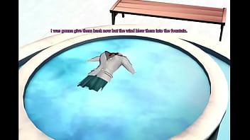 Momo bathing lost her clothes cfnf oon