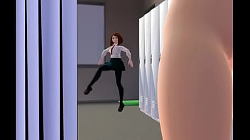 Momo bathing lost her clothes cfnf oon