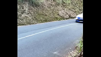 Novinha alemã acelerando