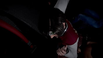 Slutty irresponsible yuffie convinced cloud to fuck her on a packed bus