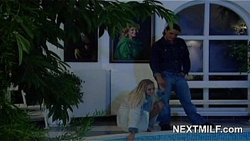 Long blonde milf having a good fuck