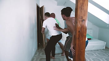 Gangbang for tabitha 4 on 1 dap dry