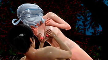 Furina gets fucked hard in the rain wet pussy sex genshin impact hentai