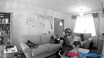 Masked blonde cocksucker filmed