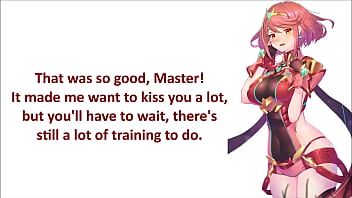 Pyra english tease show with joi