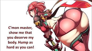 Pyra english tease show with joi