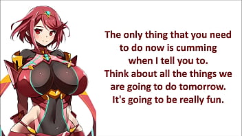 Pyra english tease show with joi