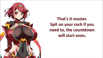 Pyra english tease show with joi