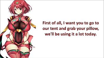 Pyra english tease show with joi