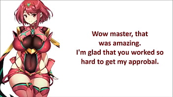 Pyra english tease show with joi