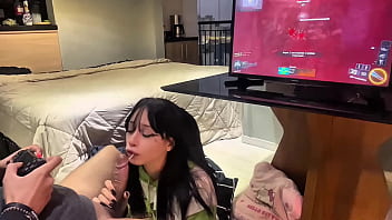 Boquete perfeito enquanto jogo call of duty 3 ft amberzinha