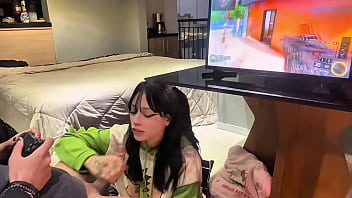 Boquete perfeito enquanto jogo call of duty 3 ft amberzinha