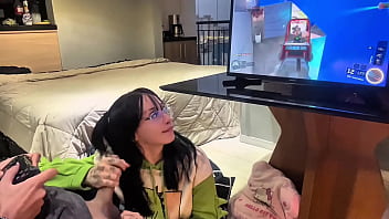 Boquete perfeito enquanto jogo call of duty 3 ft amberzinha