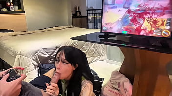 Boquete perfeito enquanto jogo call of duty 3 ft amberzinha