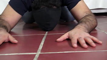 I test my shoes on my slave hands