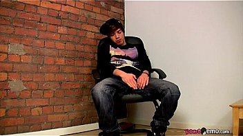 Gorgeous Emo Dick Stroked thumbnail