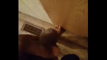 Cock pull guy dark room