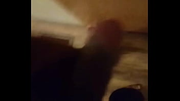 Cock pull guy dark room