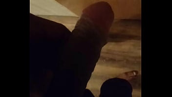 Cock pull guy dark room