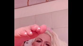 Compilation of blondie fesser moving her ass and masturbating with sex toys while moaning with pleasure
