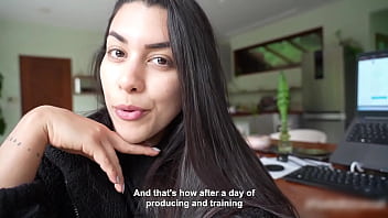 I make porn for my fans gym getting dressed filming