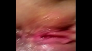 Pussy juices flowing in the air