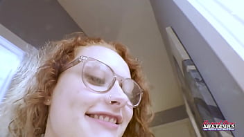 Kinky gorgeous ginger luna parish loves to get pounded to swallow warm cum