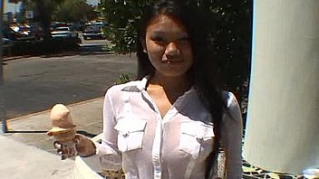 Gorgeous asian anal play with toys