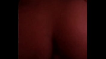 Slim caramel wit a phat ass takes long strokes while cumming