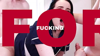 Blue haired alternative nurse takes care of your cock in an appointment