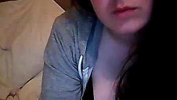 Girl with thick legs masturbates