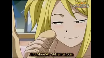 Fairy Tail Lucy Has Fun With Cock thumbnail