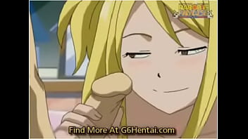Fairy tail lucy has fun with cock
