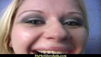 Interracial gloryhole dick sucker 12