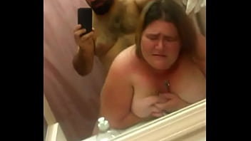 Fattie rammed the bathroom