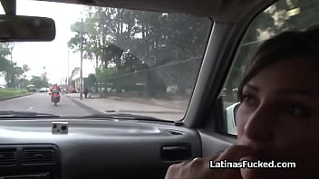Bigtit Latina Rides Dick Before Going Undercover thumbnail