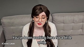 A heavy cum facial from my boss secretary kimmi episode 2