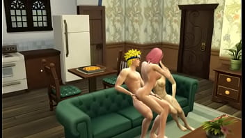 наруто трахает сакура хината