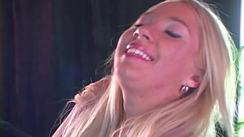 Squirt up busty blonde squirts and gets titfucked and facialled