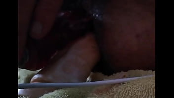 Jugando con dos dildos