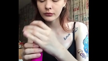 A big pink cock in the mouth